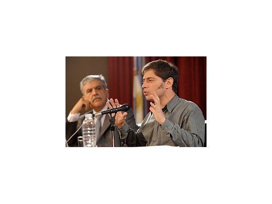 Julio De Vido y Axel Kicillof