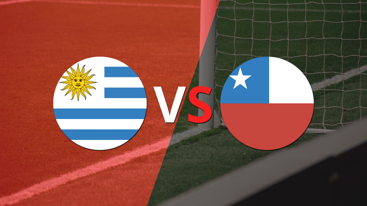 Uruguay and Chile meet for the first time in the championship