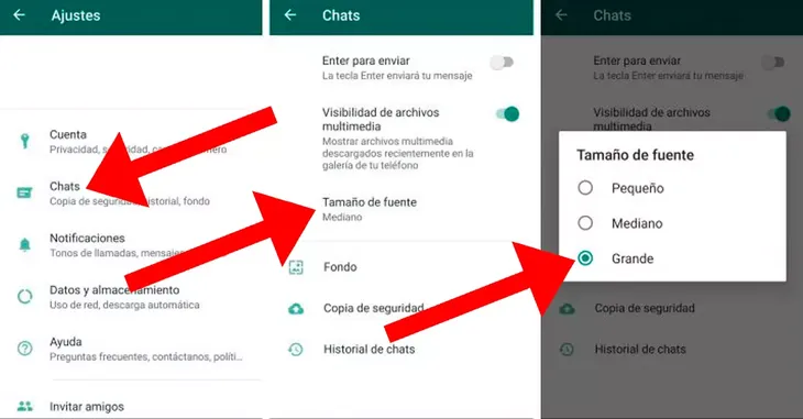 Cómo configurar WhatsApp para personas mayores