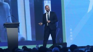 Eduardo Bolsonaro asumió su cargo en 2023.