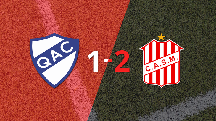 Quilmes sufrió una amarga derrota ante San Martín (T), cayendo por 2 a 1