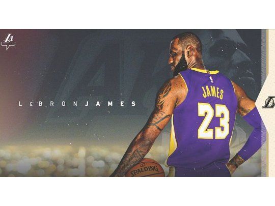 Los Lakers presentaron a LeBron James.