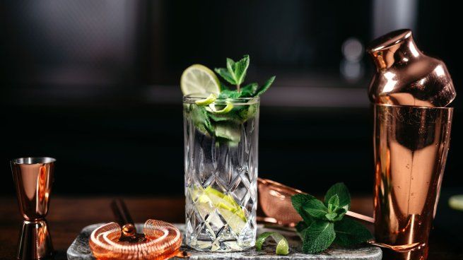 El Mojito es uno de los tragos con ron más populares.&nbsp;