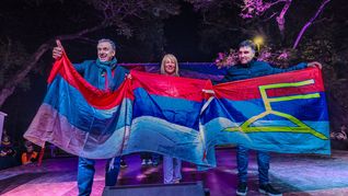 Los precandidatos del Frente Amplio, Yamandú Orsi, Carolina Cosse y Andrés Lima, apuntaron contra el gobierno tras el escándalo de Iturralde.