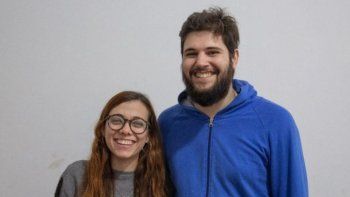 Abigail Giampaoli y Pablo Boggero.