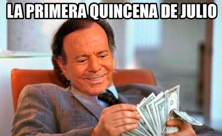 Los mejores memes de Julio Iglesias por el comienzo de julio 2025
