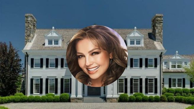 Conoce la mansión de Thalía.