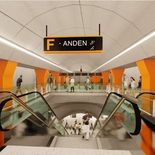 La línea F recorrerá la Ciudad transversalmente desde Barracas a Palermo. La línea F recorrerá la Ciudad transversalmente desde Barracas a Palermo.