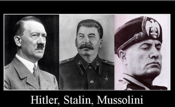 Hitler, Stalin y Mussolini, los tres fueron considerados por el Comité para el Premio Nobel de la Paz Hitler, Stalin y Mussolini, los tres fueron considerados por el Comité para el Premio Nobel de la Paz