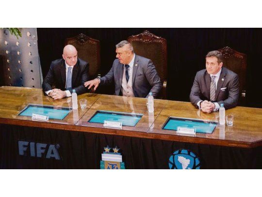 Infantino pasó a apoyar