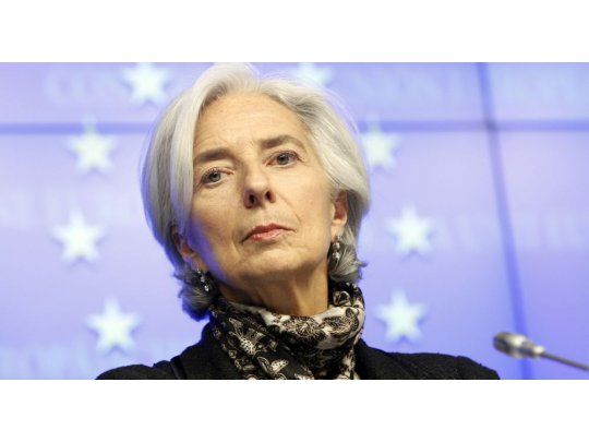 Christine Lagarde, titular del FMI.