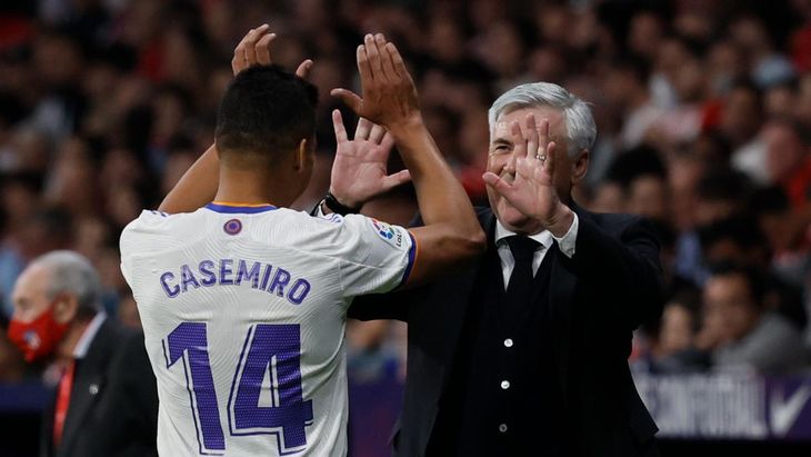 Casemiro was a key piece in Real Madrid de Carletto. Casemiro was a key piece in Real Madrid de Carletto.