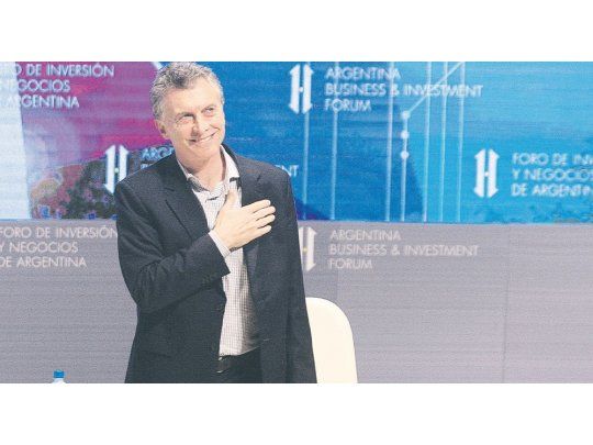 emprendedores. Son los que marcan el camino, dijo Macri en la actividad final del foro de inversiones.