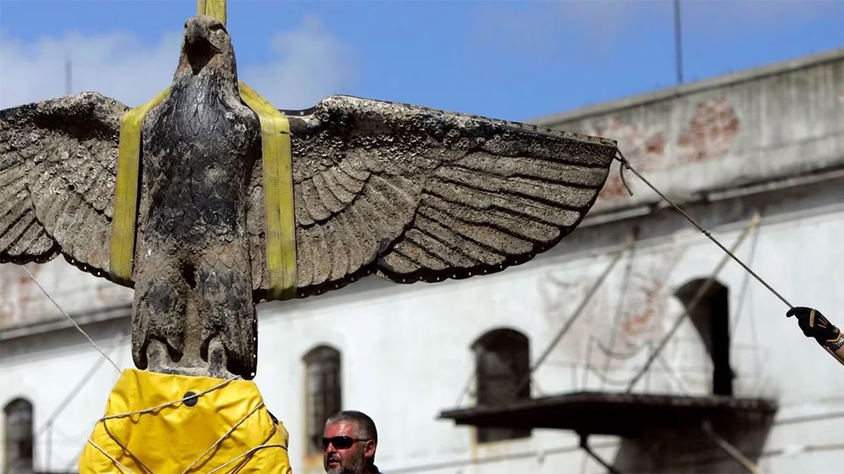 The reactions of the political arc after Lacalle Pou canceled the casting of the Graf Spee eagle