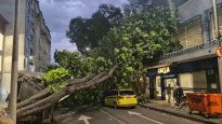 Un fuerte temporal azotó Río de Janeiro y San Pablo.