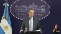 El vocero presidencial Manuel Adorni.