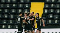 Festejo Cuervo. San Lorenzo ganó y avanza en la Copa Argentina.