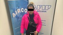 La mujer había tenido otros intentos previos para pasar la droga.