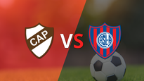 con un empate en 0, empieza el segundo tiempo entre platense y san lorenzo