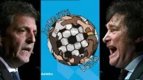 grupo de futbolistas lanzo un carta en contra de milei y a favor de massa de cara al balotaje