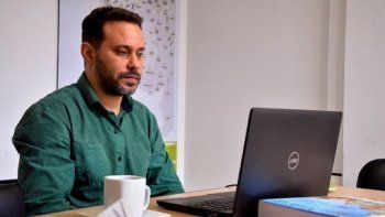 El jefe de asesores del Ministerio de Salud de la provincia de Buenos Aires, Enio García.