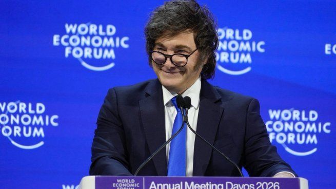 Tras el foro de Davos, Milei vuelve a EEUU.&nbsp;