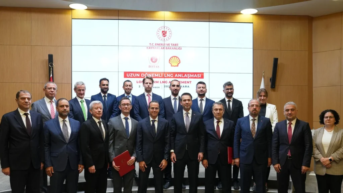 Shell will sell LNG to Türkiye for 10 years starting in 2027
