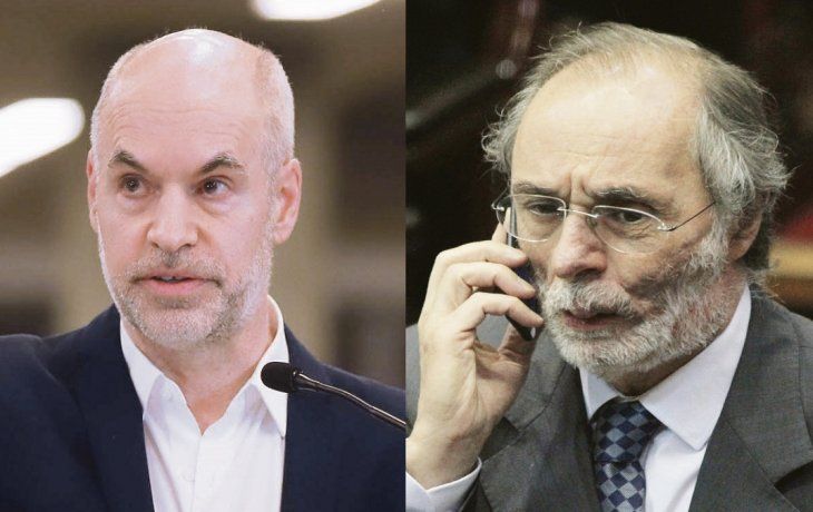 Horacio Rodríguez Larreta y Pablo Tonelli.