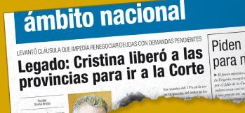El viernes pasado, este diario reveló la cláusula del acuerdo con los gobernadores por la refinanciación de las deudas, que daba libertad de acción a los mandatarios para iniciar demandas ante la Corte.