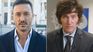 Luis Petri and Javier Milei. Luis Petri and Javier Milei.