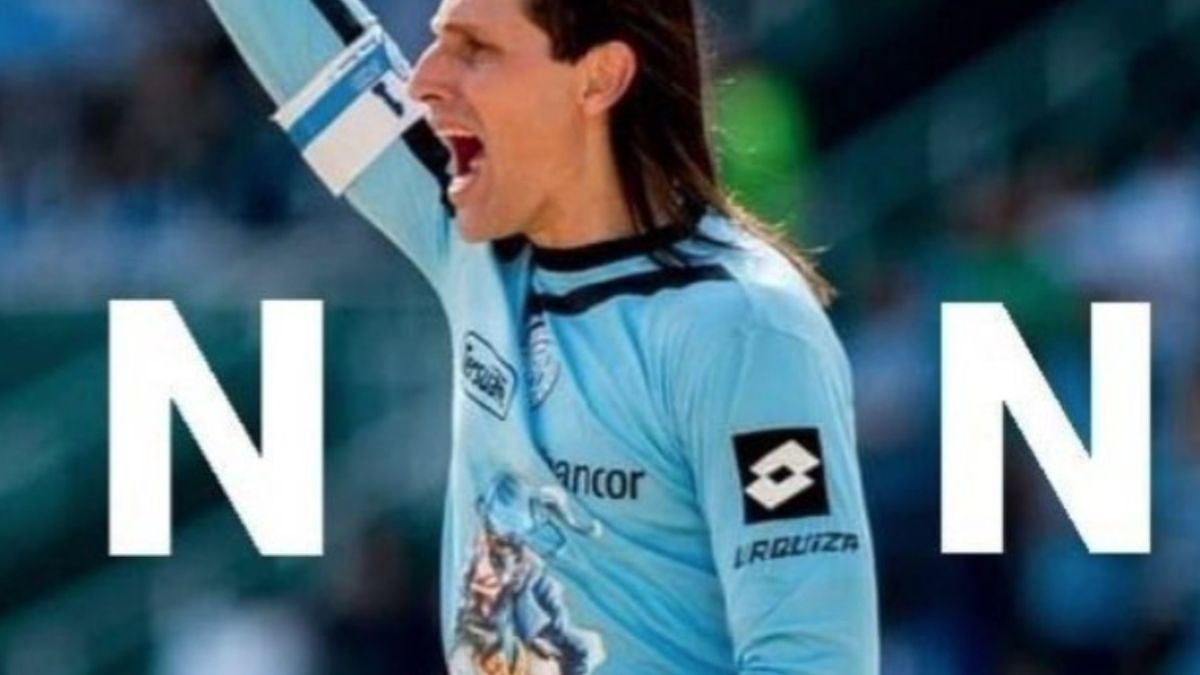 The curious response of a former goalkeeper to Javier Milei for a meme