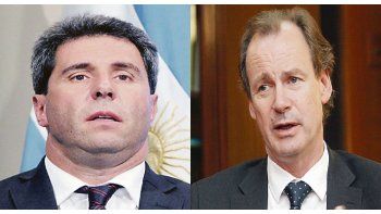 Sergio Uñac y Gustavo Bordet
