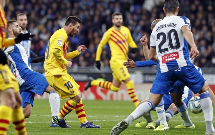 Messi no pudo inclinar la balanza a favor del líder de la Liga de España.&nbsp;
