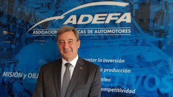 El presidente de ADEFA, Daniel Herrero, de Toyota Argentina.