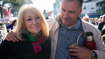 El candidato presidencial del Frente Amplio Yamandú Orsi sostuvo que la campaña es por el triunfo del partido.