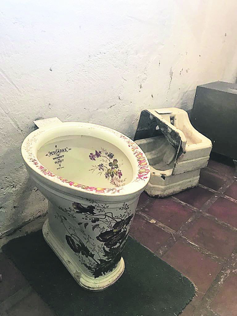 De museo. Pieza que se hizo traer Marcelo T. de Alvear mientras estuvo detenido en Martín García.