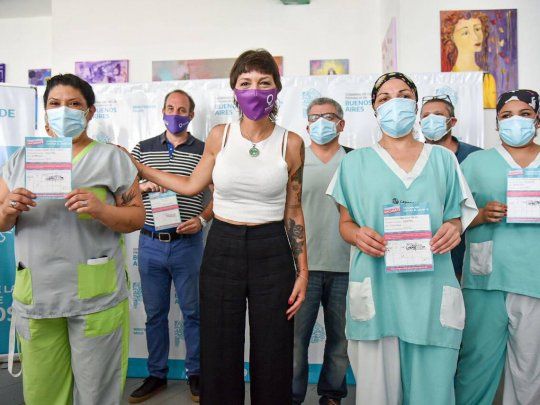 Estamos muy emocionados, todos, todas, porquecomenzamos a evidenciar el fin de la pandemia, dijo Mayra Mendoza.&nbsp;