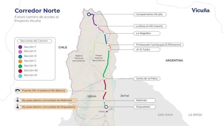 En total, la obra supera los 170 kilómetros, configurando una red de acceso fundamental para la sostenibilidad del proyecto a largo plazo. En total, la obra supera los 170 kilómetros, configurando una red de acceso fundamental para la sostenibilidad del proyecto a largo plazo.