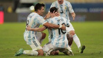 a un ano de argentina campeon de la copa america en brasil