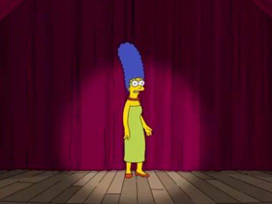 Así se vería Marge Simpson en la vida real, según la Inteligencia
