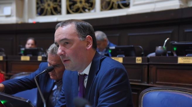 Francisco Adorni es legislador bonaerense desde diciembre.
