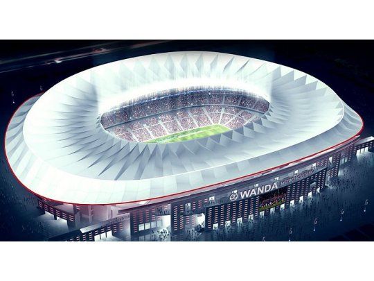 El Wanda Group chino es dueño del 20% del club y ahora patrocinará el nuevo estadio (Twitter oficial del Atlético de Madrid).
