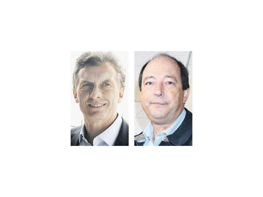 Mauricio Macri y Ernesto Sanz