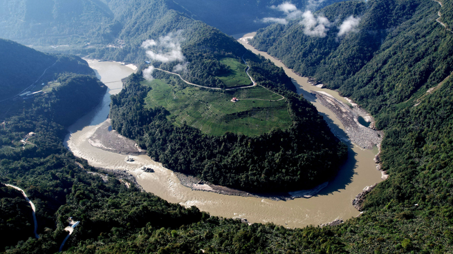 El megaproyecto chino en el río Yarlung Zangbo es una muestra de ingeniería monumental y ambición energética.