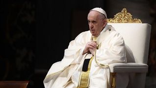 El papa Francisco.