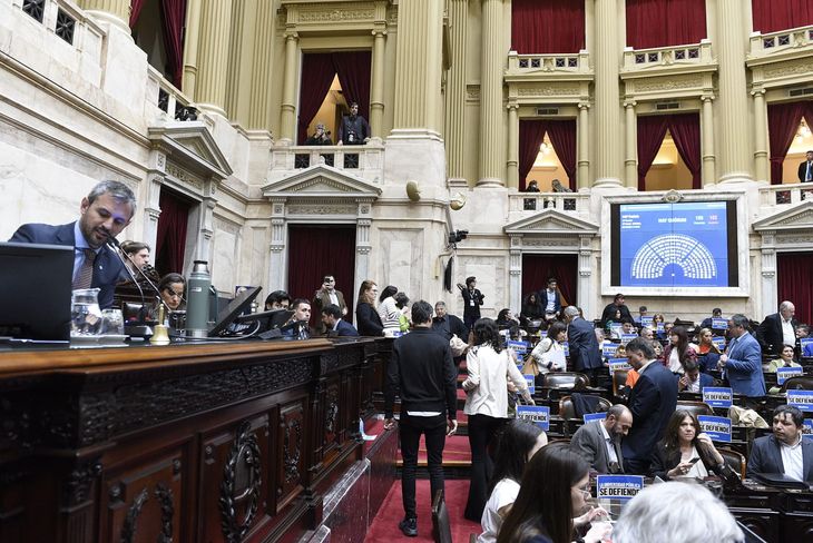 El presidente Javier Milei acusó a la oposición de no querer tratar el Presupuesto 2025.