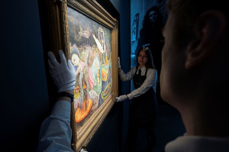Eduardo Costantini paid more than  million for a painting by Leonora Carrington, which is now a record