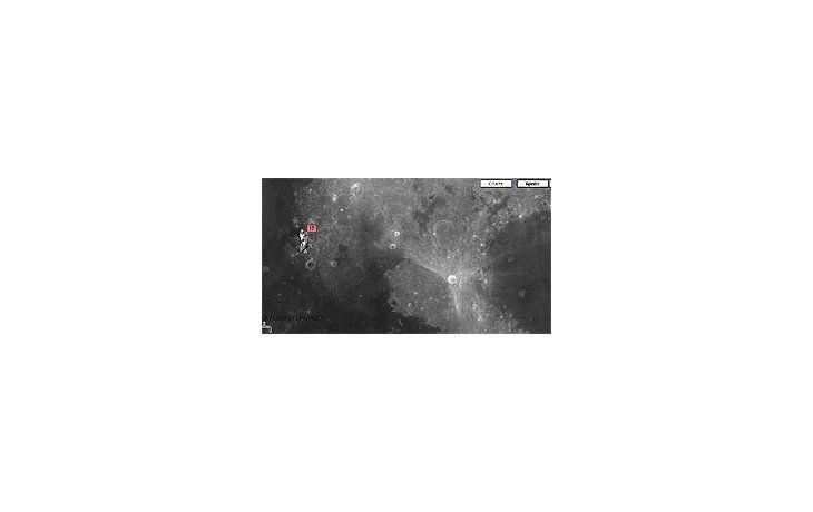 Google Earth 5.0 permite viajar a la Luna.