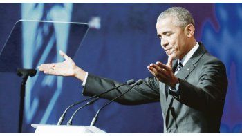 ámbito.com | ¿Retirado?. Como la mayoría de los expresidentes de EE.UU., Barack Obama participa como orador en conferencias,una tarea por la que ha llegado a cobrar u$s400.000.