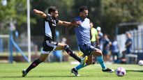 Cardona marcó la igual de Racing ante Colo-Colo.